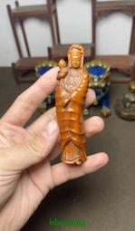 舊藏黃楊木木雕刻觀音站像掛墜手把件擺件，高約9.8厘米左右，4635 價格比較,價格查詢,歷史價格詳細信息