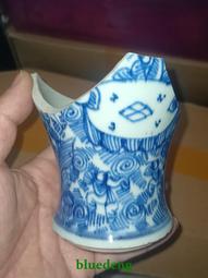 清青花麒麟送子筆筒古董古玩收藏品真品舊貨老貨包老保真擺件 歷史價格詳細信息