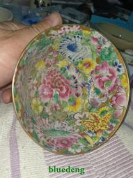 百花不落地粉彩盤，全品，口創匯時期產品，全品，直徑15厘 古玩 老物件 舊藏 -6552 歷史價格詳細信息