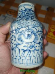 清青花麒麟送子筆筒古董古玩收藏品真品舊貨老貨包老保真擺件 歷史價格詳細信息