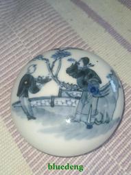 大清康熙青花人物棒槌瓶 仿古瓷器 舊貨老貨 古董古玩 收藏品 歷史價格詳細信息