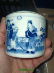 清康熙青花釉里紅人物紋葫蘆瓶 仿古瓷器 古董古玩老貨舊貨收藏品 歷史價格詳細信息