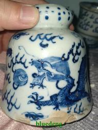 清光緒青花手繪福字斗笠碗仿古董瓷器文玩家居博古架收藏擺件11685 歷史價格詳細信息