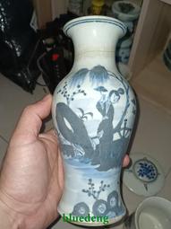 清青花麒麟送子筆筒古董古玩收藏品真品舊貨老貨包老保真擺件 歷史價格詳細信息