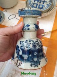 清早期青花折枝花鳥罐仿古瓷器古董古玩收藏真品包老保真 歷史價格詳細信息