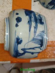 明清瓷片標本 仙鶴青花瓷片標本  云鶴青花瓷片標本  具體年20427 歷史價格詳細信息