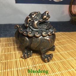 瑞獸天然和田碧貔貅戒指925純銀鑲嵌經典開口可調節中性 歷史價格詳細信息