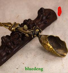 純銅茶勺茶鏟黃銅茶具配件茶葉取茶勺單個分茶勺取茶器茶葉勺茶匙11831 歷史價格詳細信息