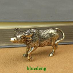 純黃銅牛轉乾坤掛件生肖鑰匙扣汽車高檔男士牛的吉祥物吊墜掛飾品 歷史價格詳細信息