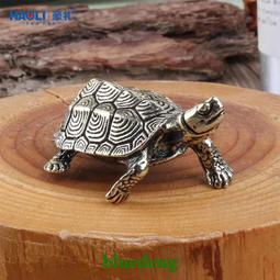 黃銅龜鶴仙鶴擺件龜鶴延年長壽龜單鶴踩龜家居純黃銅擺件小號11613 歷史價格詳細信息