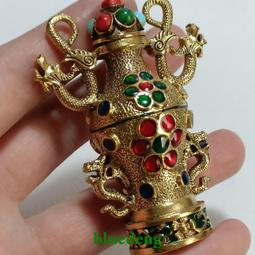 古玩雜項鼻煙壺仿古銅鑲景泰藍藏族特色手工藝品空瓶子煙具小擺件11723 歷史價格詳細信息