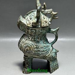 古青銅器龍抓珠擺件家居裝飾工藝品擺設古典藝術品青龍銅龍老銅器 歷史價格詳細信息