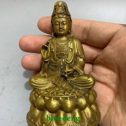 南海觀世音菩薩佛像銅鍍銀客廳居家供奉擺件護平安隨身佛裝飾 歷史價格詳細信息