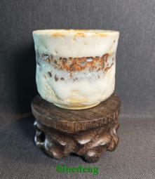 日本志野燒 繪志野 鼠志野 超大砵 名家作底款清山15300 歷史價格詳細信息