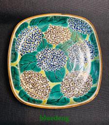 日本 九谷燒 手繪赤繪 松石綠點釉 菊紋 碗15259 歷史價格詳細信息