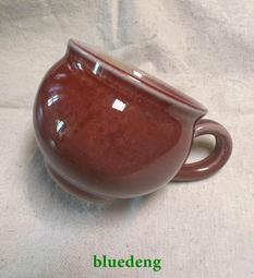 日本陶胎流釉窯變壽字，折邊，大號主人杯，側邊帶字八幡市，底款29739 歷史價格詳細信息