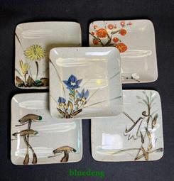 日本幸兵衛窯加藤卓男監制長盤四方皿 全品全新帶原盒 純手繪15423 歷史價格詳細信息