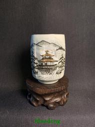 日本 京都 清水燒 吉祥長壽 白鶴 仙翁 純手繪 茶碗 (附紙盒)宋代點茶 抹茶碗 食器 茶道具 歷史價格詳細信息