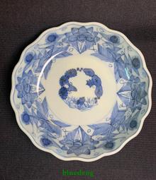 日本老柴燒老青花手繪人物盤碟15257 歷史價格詳細信息