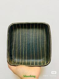 日本名家菊陶手作中皿，盤面刀切紋路，滿滿的釉水，古萩盤子，可29691 歷史價格詳細信息