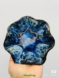 日本回流異形陶胎大果子缽，手捏器型，形狀非常特別，可做水果盤29841 歷史價格詳細信息