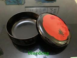 日本實木大漆 一木挖  果子缽 帶底盤21791 歷史價格詳細信息