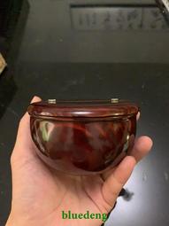 日本實木大漆 一木挖  果子缽 帶底盤21791 歷史價格詳細信息