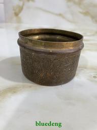 花瓶，銅制，海外回流，高浮雕款，雕畫很漂亮，重455g，22097 歷史價格詳細信息