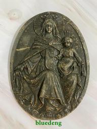 美女銅牌，海外回流，厚實款，擺件，高浮雕款，有刮傷，品相看圖22146 歷史價格詳細信息