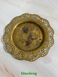 銅制煙灰缸，殼子，海外回流，厚實款，擺件，造型獨特，有刮傷，22172 歷史價格詳細信息