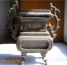 清代文房香爐四君子 白銅10020 歷史價格詳細信息