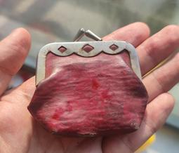 精品老荷包扣，老銅荷包扣，螭龍紋荷包扣，明代或是更早期，青銅9729 歷史價格詳細信息