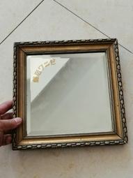 老玻璃掛鏡，老玻璃鏡，老掛鏡，晚清民國時期，普通木質邊框，手9548 歷史價格詳細信息