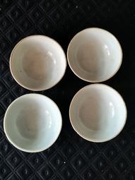 老茶碗，雍正鱔魚黃釉壓手杯，精品古瓷，清代雍正朝江西景德鎮燒9803 歷史價格詳細信息