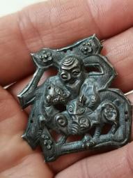 清代蘇工老銀鎖，大吉祥，帆船吊牌，寓意一帆風順，有款實，鑰匙336 歷史價格詳細信息