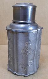 茶葉罐 早期馬來西亞Selwin pewter 錫茶葉罐 歷史價格詳細信息