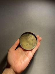 清代銅製朱砂筆舔，表面鐵殼銹滄桑感十足，器呈圓形，施祥云小舔147 歷史價格詳細信息