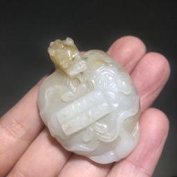 清代和田白玉乾隆工花卉盒子，長62高52厚20毫米，厚胎精工10272 歷史價格詳細信息