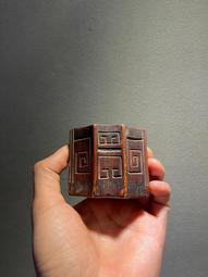 #水盂#明代文房老瓷器青花水盂水丞，文房第五寶，造型古拙樸實29571 歷史價格詳細信息