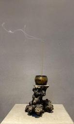 清代銅製朱砂筆舔，表面鐵殼銹滄桑感十足，器呈圓形，施祥云小舔147 歷史價格詳細信息