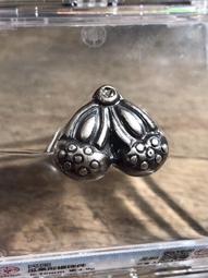 公博-銅博評級雜項，民國長命銀鎖花，品相一流，銅博評級80分4771 歷史價格詳細信息