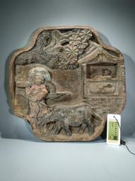 聞德評級清代詩文銅鏡，邊有微微牛毛紋在背面三點鐘方向，不明顯4780 歷史價格詳細信息