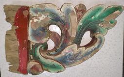 古董老件木雕湄洲三媽媽祖高50長28寬24公分千里眼順風耳高40長16寬15公分 歷史價格詳細信息