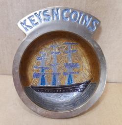 早期小銅盤 置物盤 The holy land Jordan 銅盤 擺飾小銅盤- 直徑 12 公分 歷史價格詳細信息