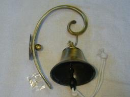 銅鐘(9)~~木柄~~手搖銅鐘~~大手搖鈴~~總長約28CM~~懷舊.擺飾.道具 歷史價格詳細信息