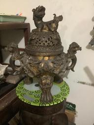 早期大型銅雕神尊老件 - 赤腳太子爺/三太子/哪吒#13（古董/收藏/銅爐/香爐/銅器/擺飾/珍藏/明朝/清朝/藝品/神像/佛像） 歷史價格詳細信息