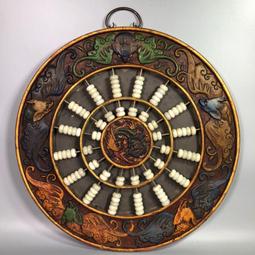 算盤形戒指鈦鋼指環霸氣男士潮流時尚手飾學生男款首飾-哈囉好物 歷史價格詳細信息