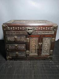 古玩古董老物件舊貨紅色收藏黃楊木純手工雕刻人物木雕屏風擺件 歷史價格詳細信息