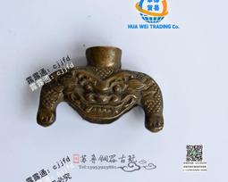 純銅精品虎頭劍格 古董老劍擋  兵器修復 寶劍配件 銅器雜項 價格比較,價格查詢,歷史價格詳細信息