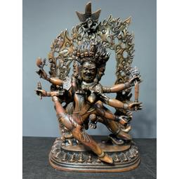 藏傳紫利馬銅雪獅金剛護身牌127 歷史價格詳細信息